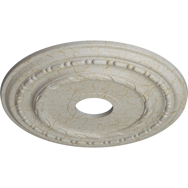 Dublin Ceiling Medallion (Fits Canopies Up To 5 1/8), 17 7/8OD X 3 5/8ID X 1 1/4P